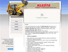 Tablet Screenshot of klesta.kalisz.pl