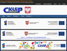 Tablet Screenshot of ckuip.kalisz.pl