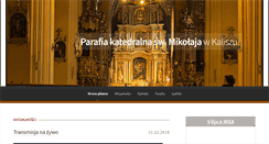 Desktop Screenshot of katedra.kalisz.pl