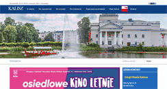 Desktop Screenshot of kalisz.pl