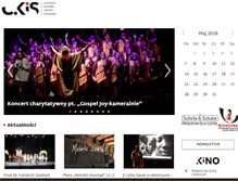 Tablet Screenshot of ckis.kalisz.pl