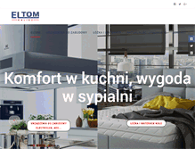 Tablet Screenshot of eltom.kalisz.pl