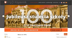 Desktop Screenshot of kopernik.kalisz.pl
