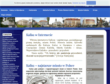 Tablet Screenshot of info.kalisz.pl