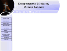 Tablet Screenshot of mlodzi.diecezja.kalisz.pl