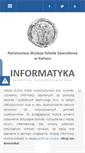 Mobile Screenshot of informatyka.pwsz.kalisz.pl