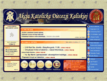 Tablet Screenshot of akcjakatolicka.kalisz.pl