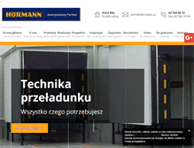 Tablet Screenshot of hormann.kalisz.pl